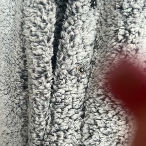 Keep warm in this cozy jacket.